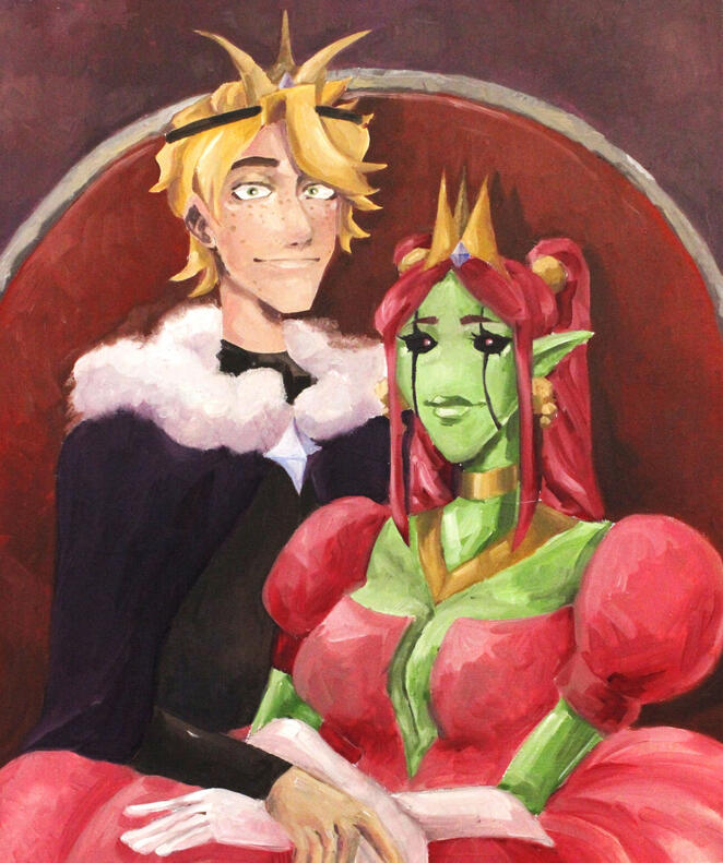 The Engagement of Princess V and Roman Evans, 2023